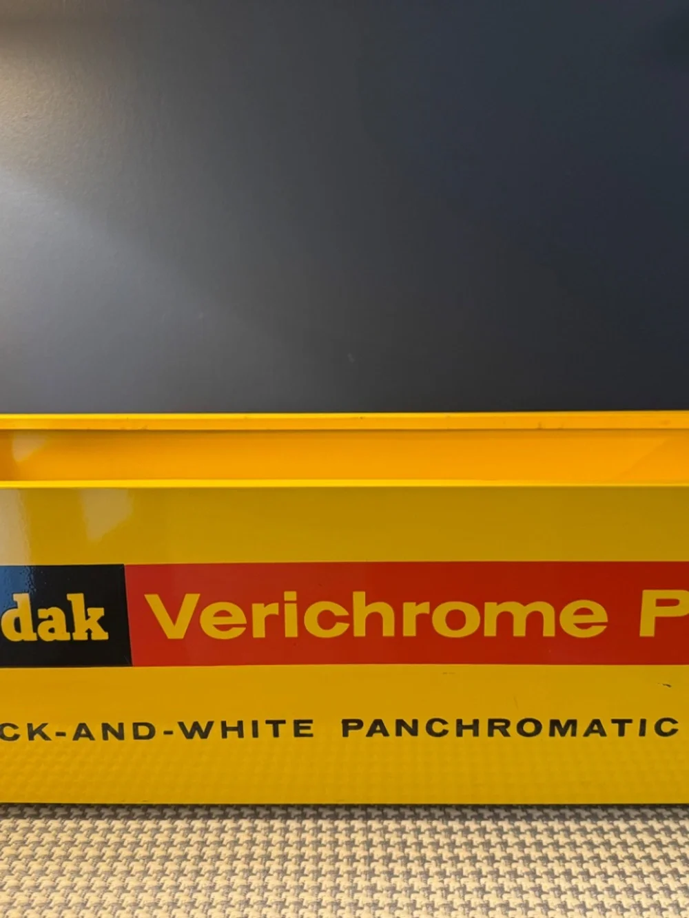 1960’s Kodak Verichrome Pan Panchromatic Photo Lab Store Pickup Bin